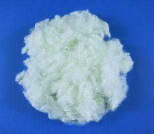 White HCS Hollow Conjugated Siliconized Polyester Fiber 3D*64MM Good Flexibility