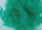 1.5D*51MM Recycled Polyester Staple Fiber Green Color For Non Woven