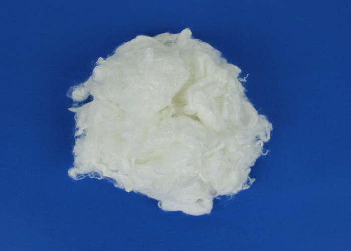 Flame Retardant Viscose Staple Fiber With Raw White / Yellow Color